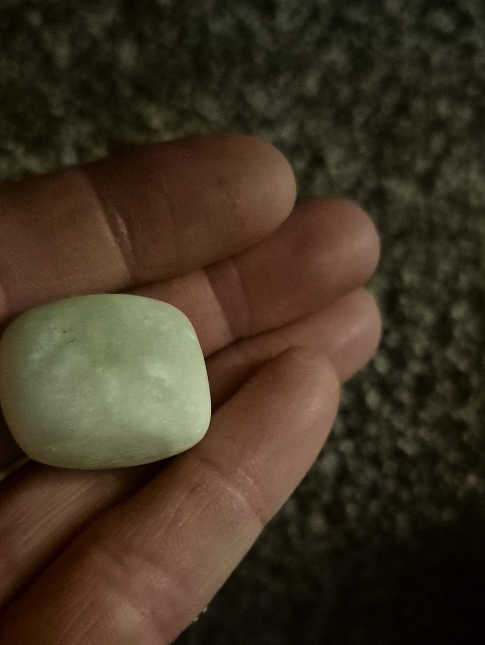 Handheld Soft Green Stone Accent - Women Jewelry